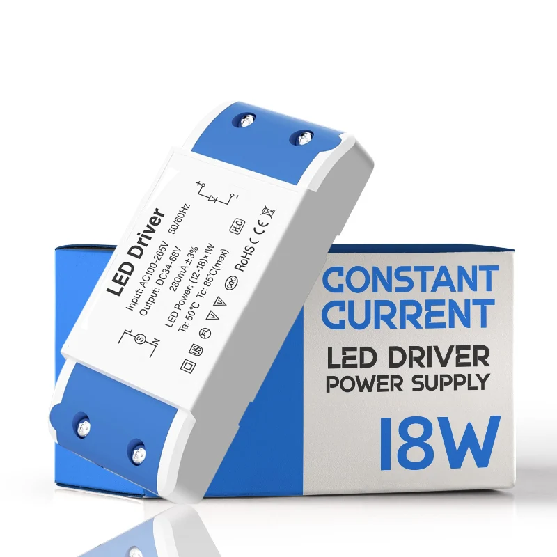 18W LED Treiber Konstantstrom 280mA, DC 34-68V Netzteil ~1774