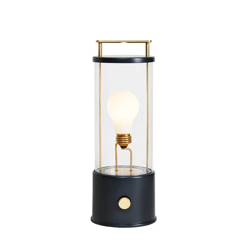 B-Ware Tala Tischleuchte Lampe Akku Laterne LED Schwarz tragbar Outdoor Indoor dimmbar