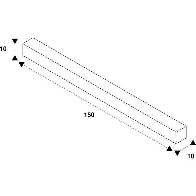 B-Ware SLV DECONA Abhängeset Pendelleuchte Hängeleuchte 150cm weiß