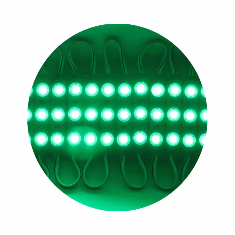 10x LED Module 12V Grün IP65 Ideal für Werbeschilder ~1749