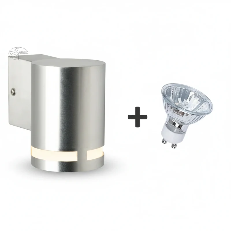 Moderne Außenwandleuchte 1-flg., aus Aluminium
