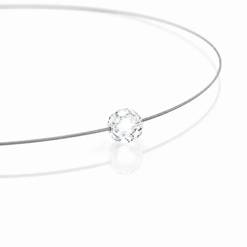 Firejewel LED-Armband mit weißem Ball-Kristall und Swarovski® Elements