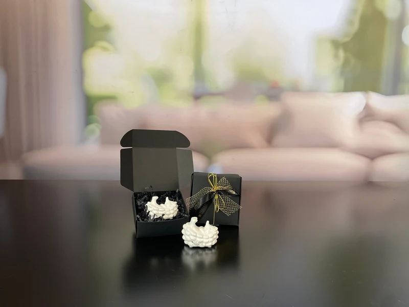 Geschenkbox S mit Deko Igel Max
