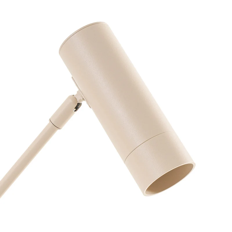 B-Ware Lindby Stehleuchte Vilo LED Lampe beweglich 153cm beige Metall für Wohnräume