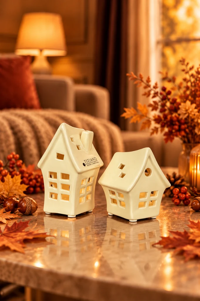 Minihaus Pendola creme-weiß