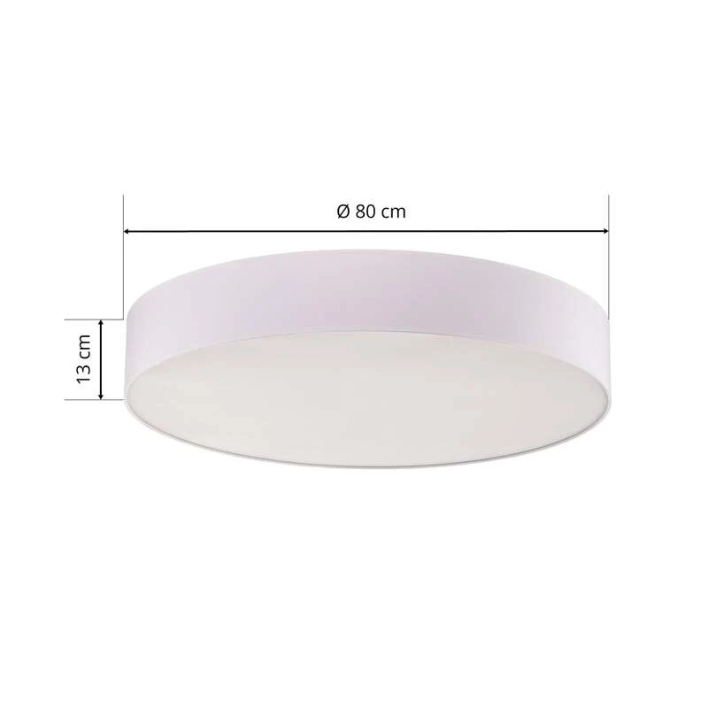 B-Ware Euluna Deckenlampe Deckenlicht Lampe Leuchte Rondo weiß Ø 80cm SIEHE TEXT/F433