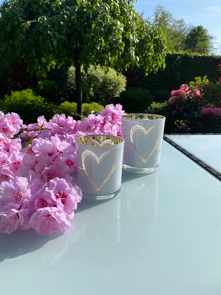 Glasteelicht Violetta