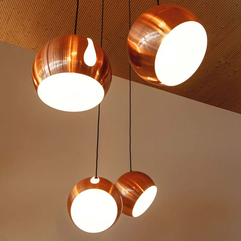 s.luce Ball Cluster Mehrfach-Pendelleuchte Cluster 7-flammig 7x20cm