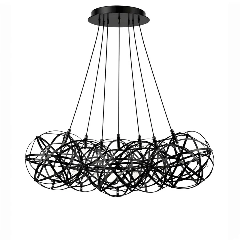 s.luce Atom Cluster LED Mehrfach-Pendellampe 7-flammig