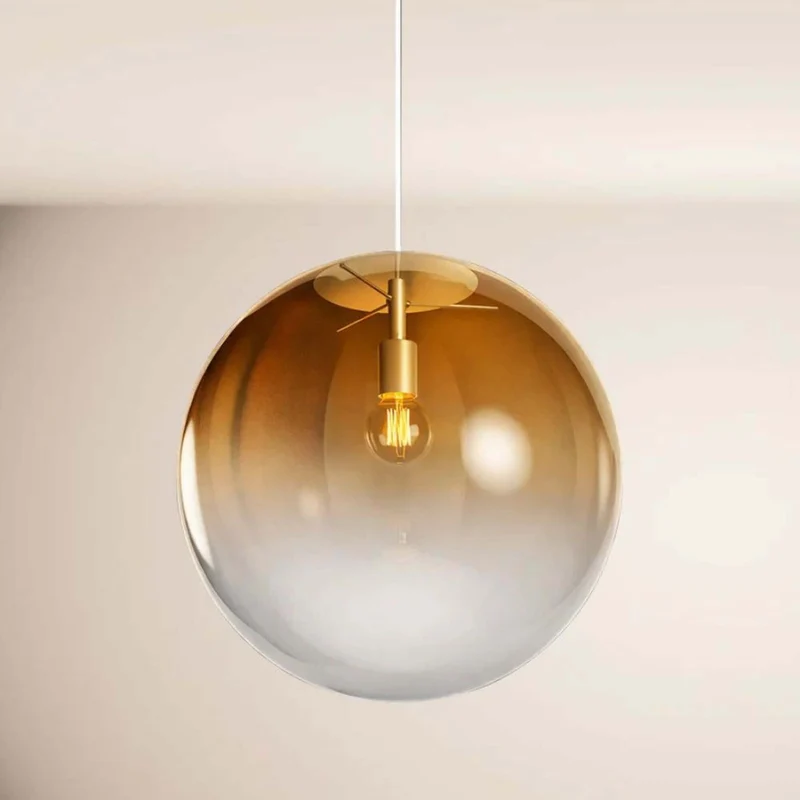 s.luce Orb Cluster Glas-Hängelampe 7-flammig 7x50cm