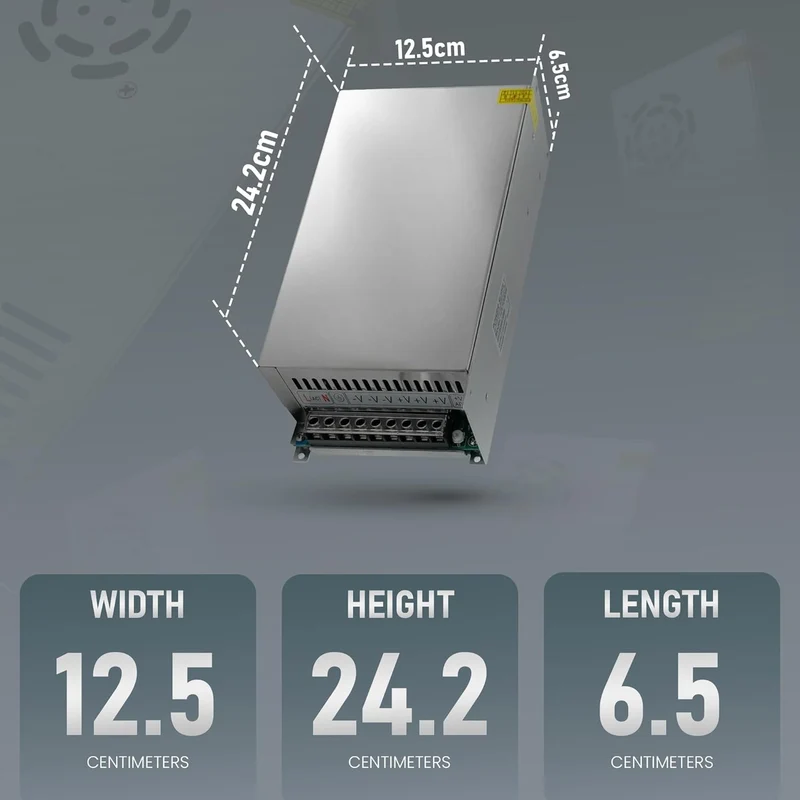 LED Transformator 720W 12V Netzteil IP20, Schaltnetzteil ~1541