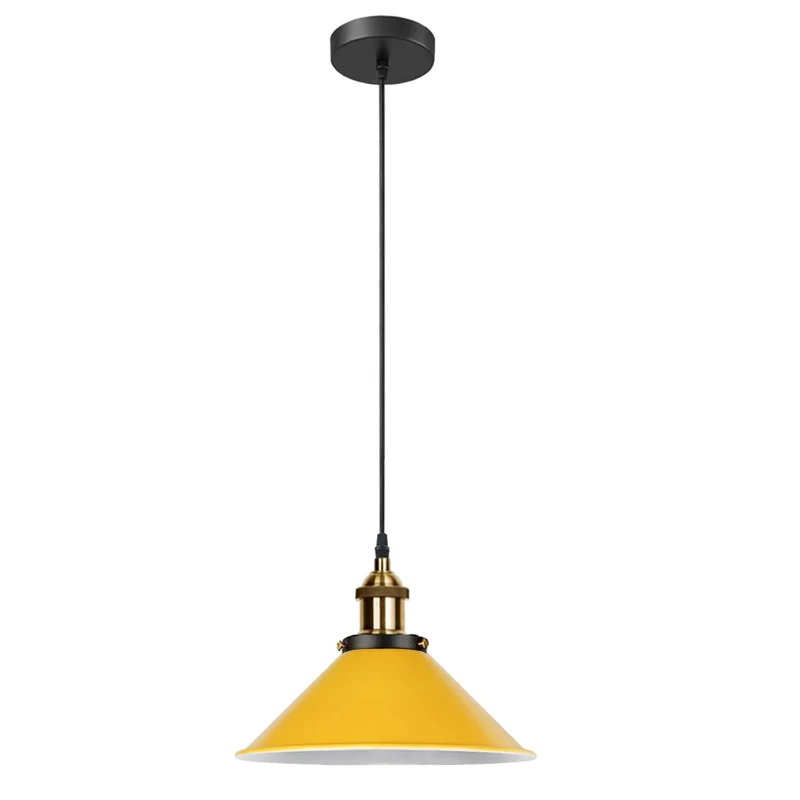 Industrial Loft Pendelleuchte 22cm Metall Design bunte ~1554