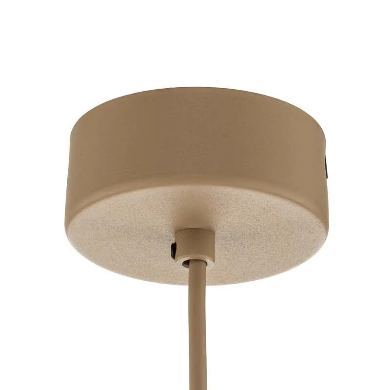 B-Ware TK Lighting Hängeleuchte Calma 1-flammig LED Pendelleuchte dimmbar Bast Leuchte