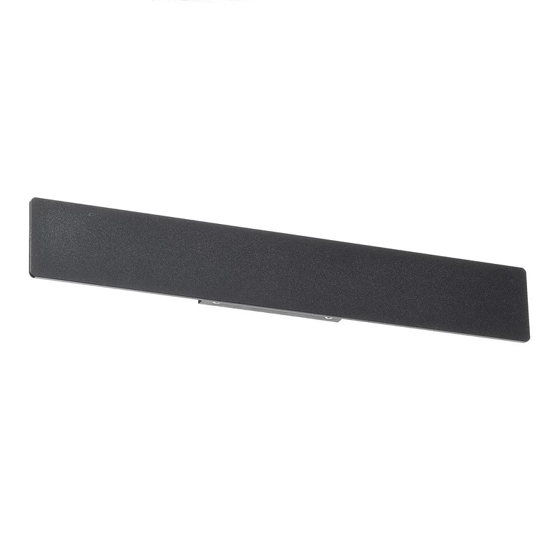 B-Ware Ideal Lux Wandleuchte Zig Zag LED Lampe Aluminium schwarz 53cm warmweiß 2100lm