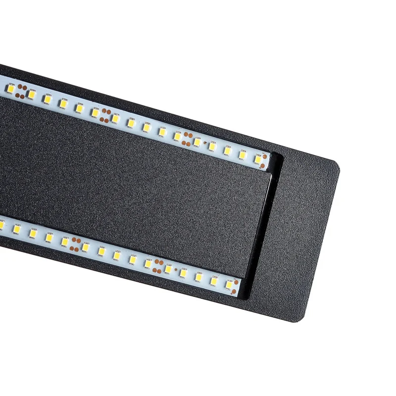 B-Ware Ideal Lux Wandleuchte Zig Zag LED Lampe Aluminium schwarz 53cm warmweiß 2100lm
