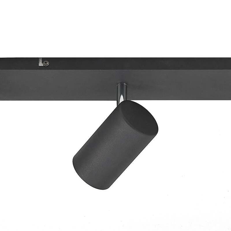 B-Ware Lindby Deckenstrahler Joffrey LED Strahler 6-flg dimmbar schwarz 116cm IP20