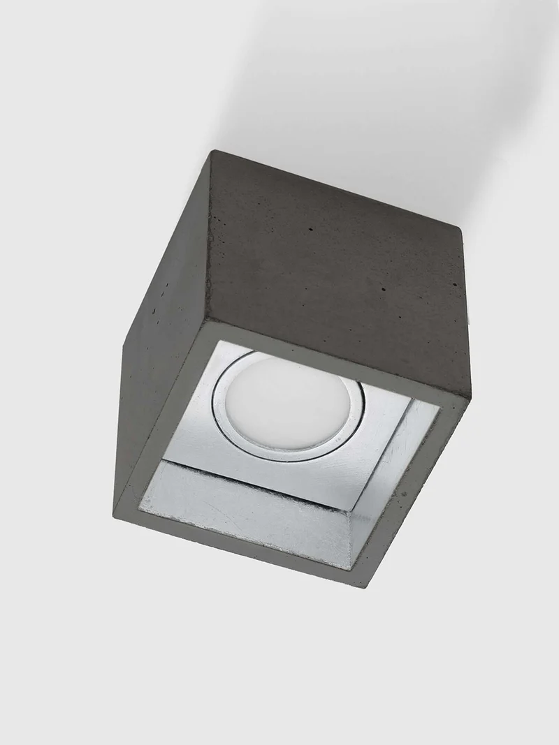 Gantlights B7 Deckenspot quadratisch dimmbar
