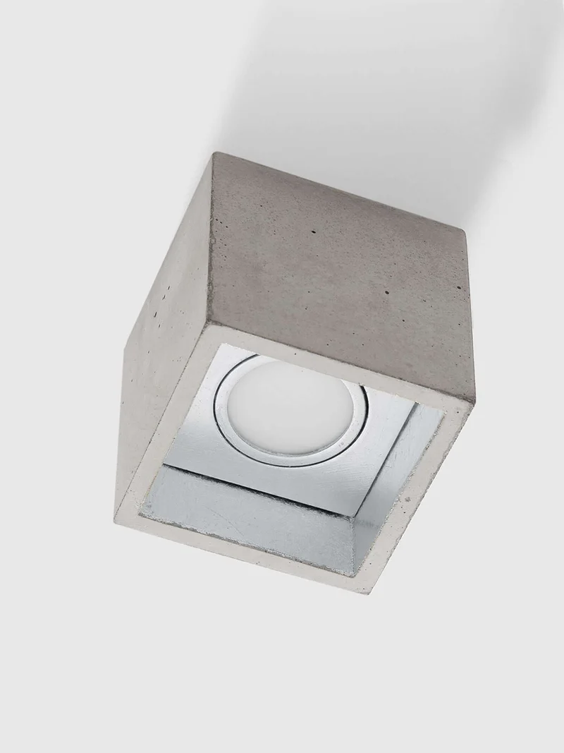 Gantlights B7 Deckenspot quadratisch dimmbar