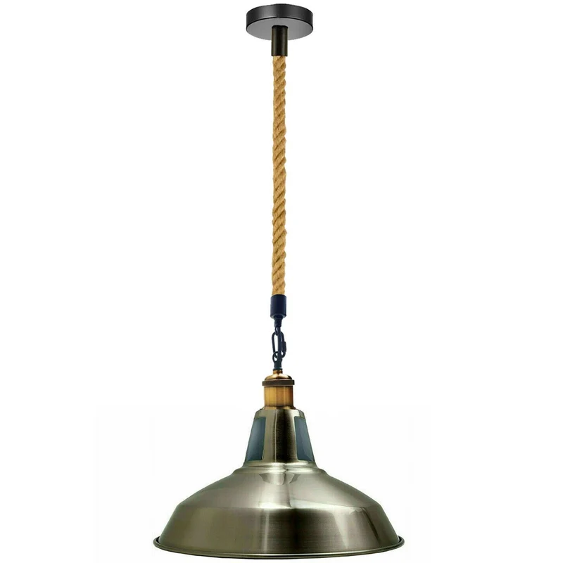 Retro Stil Metall Lampenschirme hängelampen Vintage-Pendelleuchte ~1699