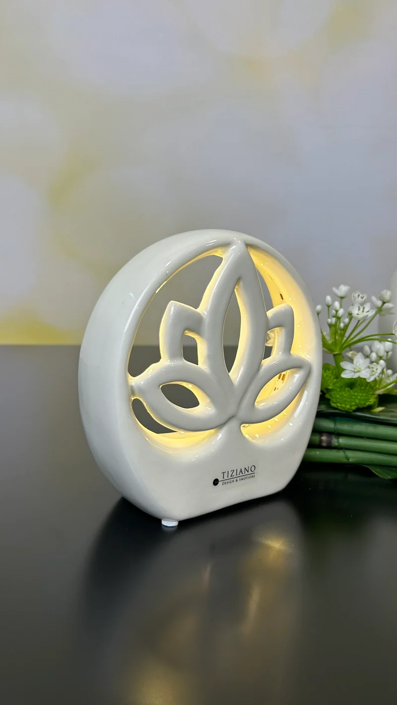 LED Lotusblume Casca im Ring