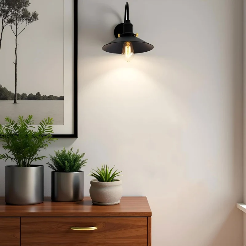 LEDSONE Industrial Wandleuchte Retro | Diverse Farben ~1523