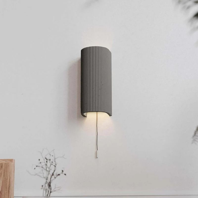 Gantlights S3 Wandlampe kanneliert Up & Down