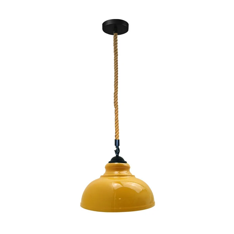 Moderne Pendelleuchte in Kuppelform – 29 cm, E27, mehrere Farben, höhenverstellbar, Retro-Metall-Design~1677