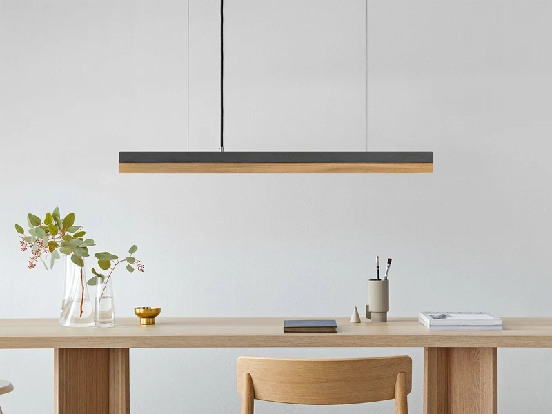 Gantlights C2 LED-Hängelampe 92cm dimmbar Beton