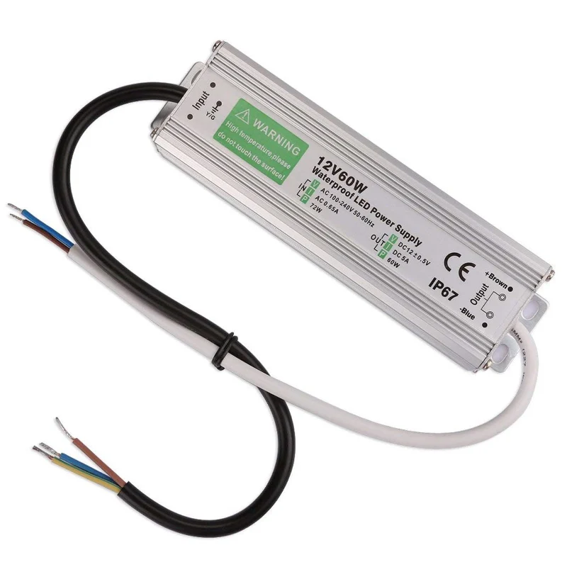 LED trafo 12v IP67 wasserdicht Netzteil 10W - 350W ~1545