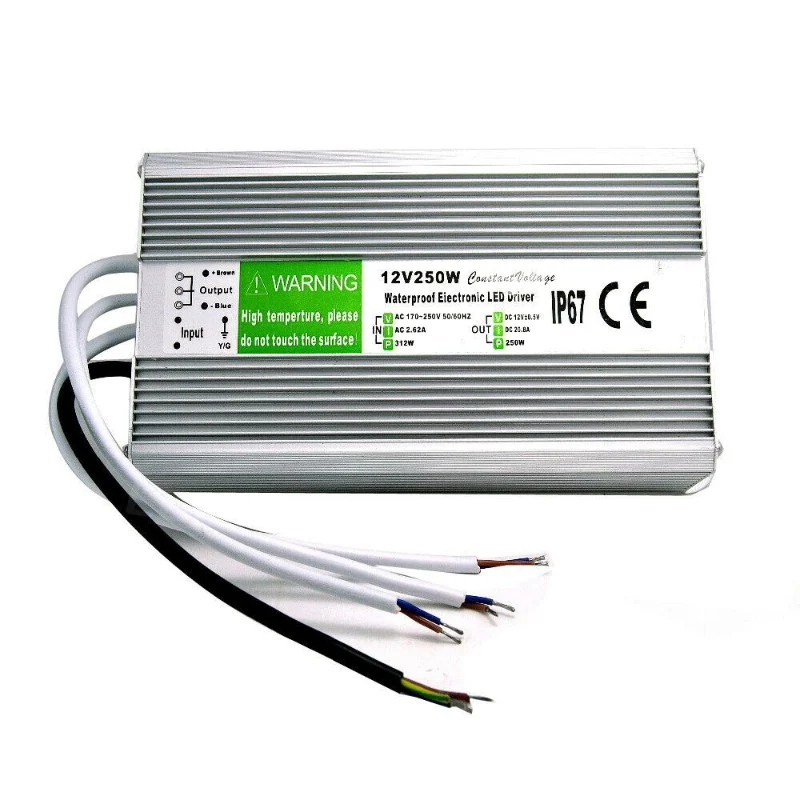 LED trafo 12v IP67 wasserdicht Netzteil 10W - 350W ~1545