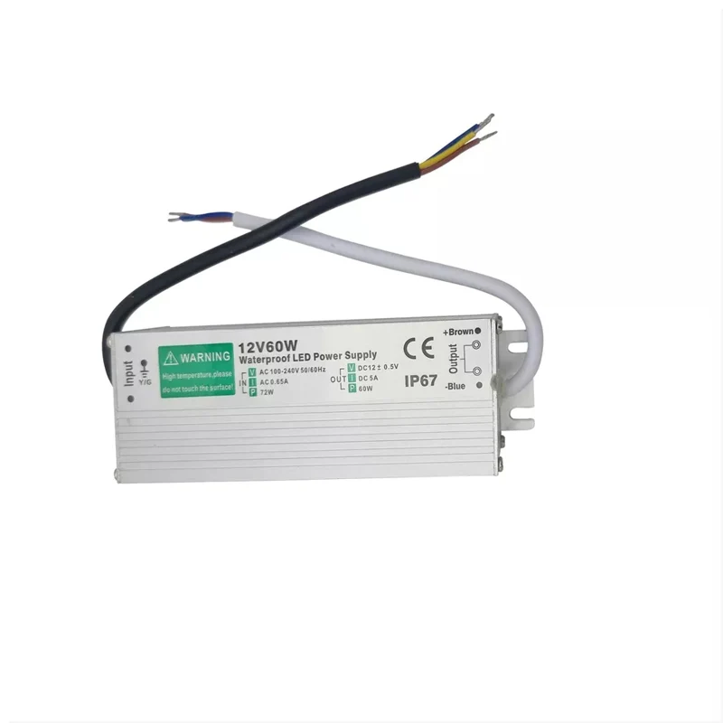 LED trafo 12v IP67 wasserdicht Netzteil 10W - 350W ~1545