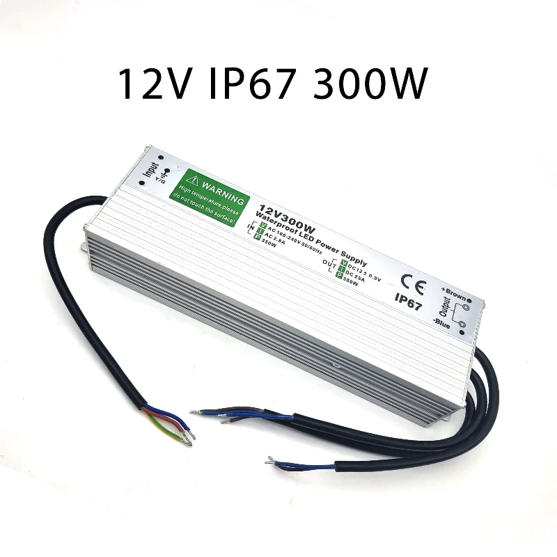 LED trafo 12v IP67 wasserdicht Netzteil 10W - 350W ~1545