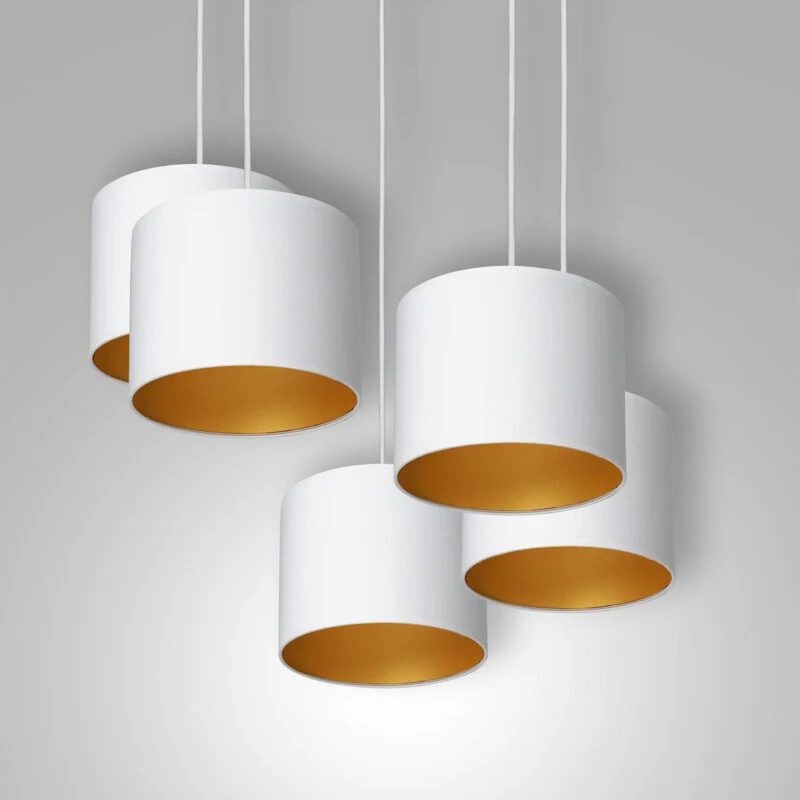 B-Ware Luminex Kronleuchter Hängeleuchte Arden 3450 LED Lampe Leuchte 5-flammig Ø440mm