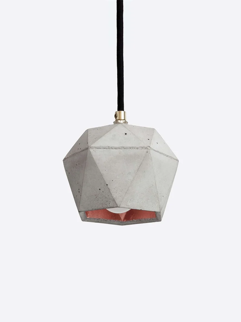 Gantlights T2 Hängelampe Beton dimmbar