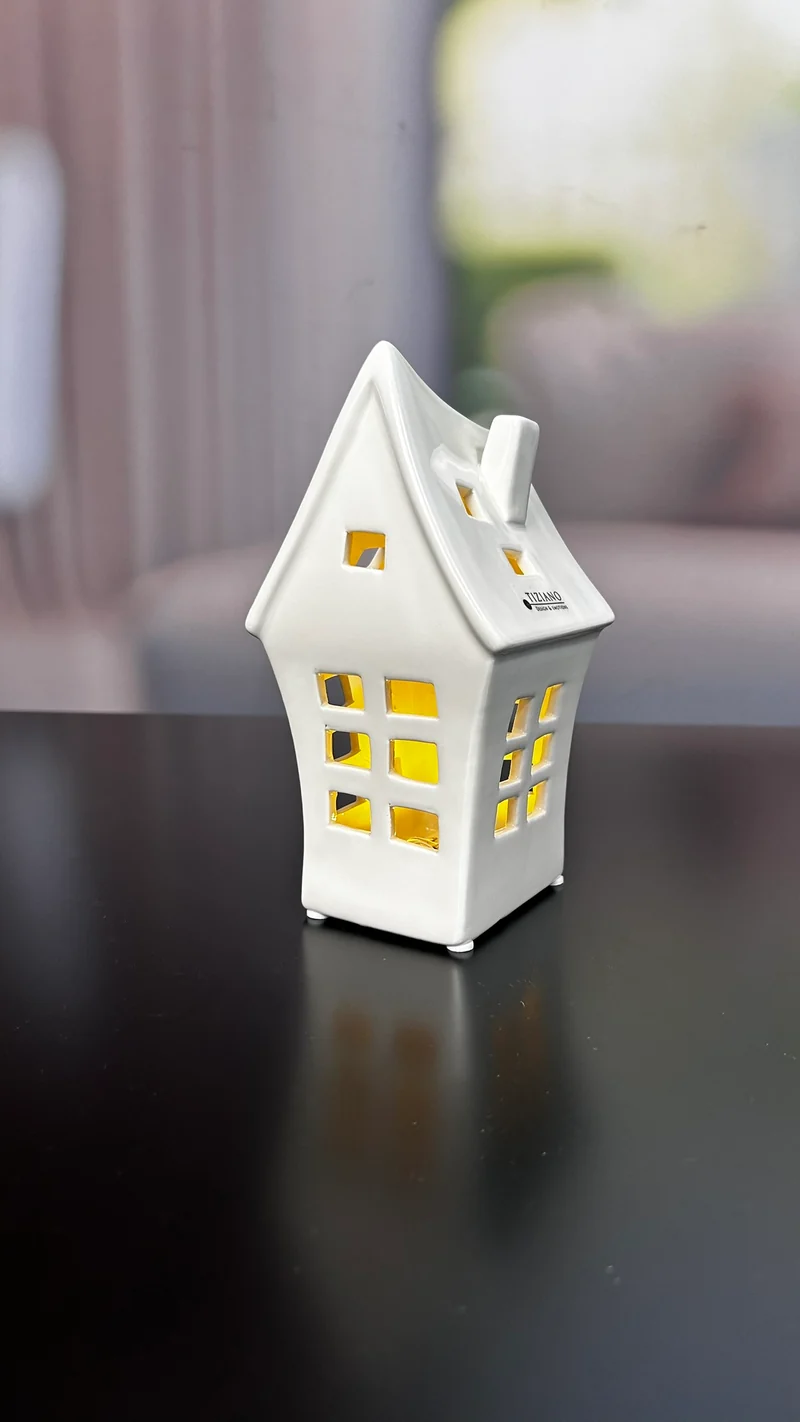 Deko Lichthaus Pendola LED hoch weiß-creme