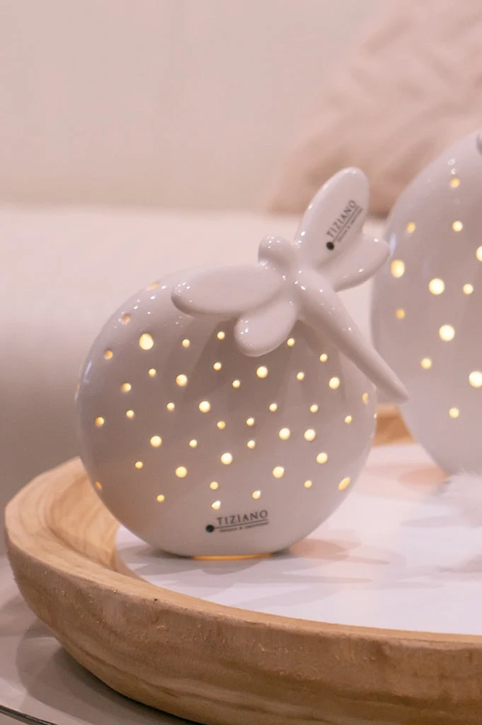 Licht Mendini LED mit Libelly creme