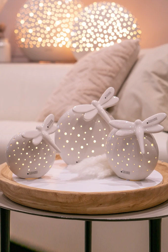Licht Mendini LED mit Libelly creme