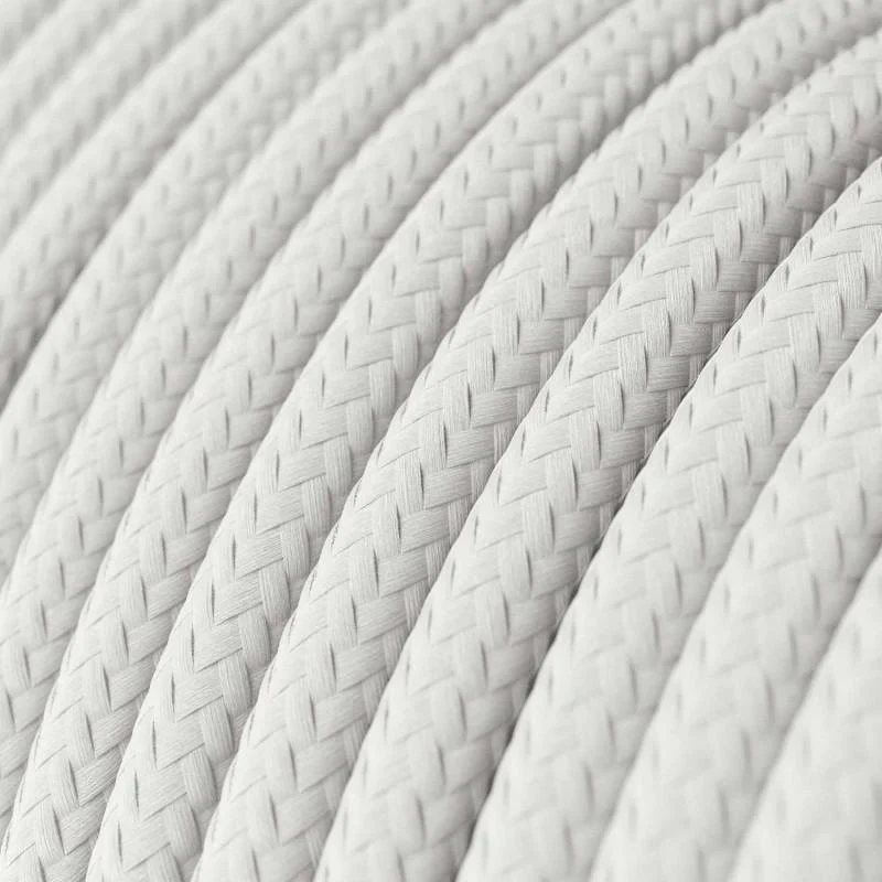 3 adrige textilkabel weiß kabel lampe farbe lampenkabel Rund ~1134
