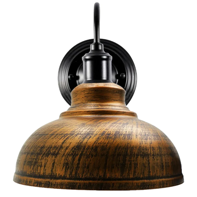 Schwanenhals Wandlampe – Rustikal & Modern Design~1628