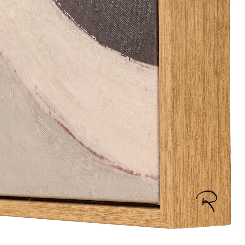 Richmond Wandkunst Tatu Left Brown, Wandbild 120x90 cm, braun