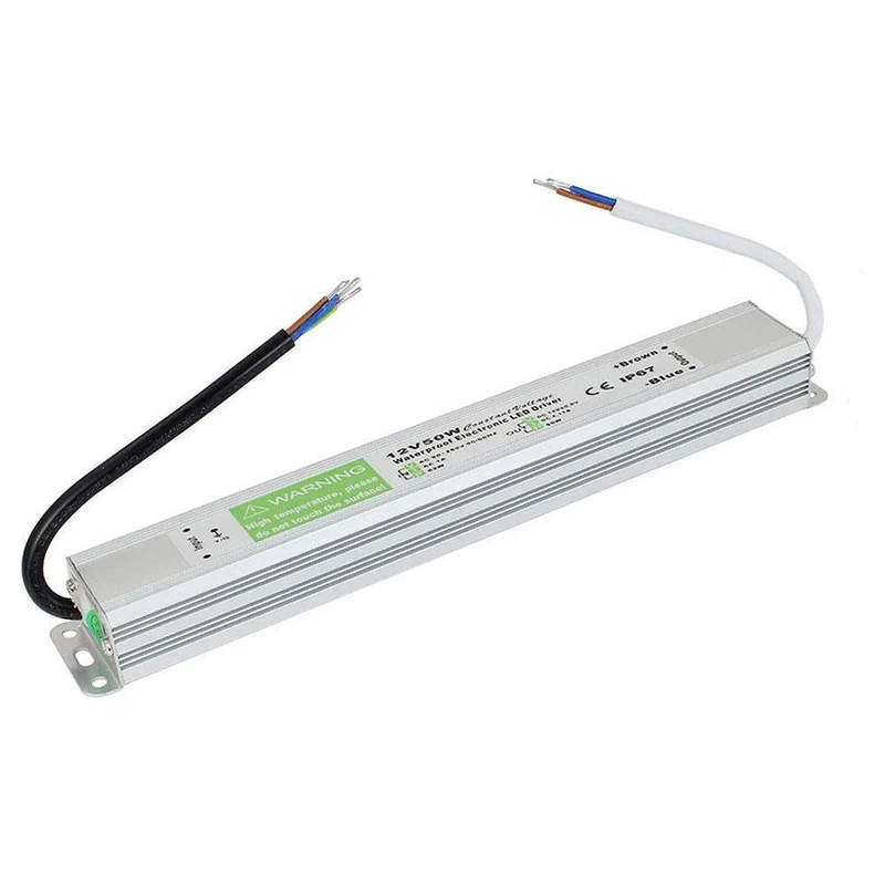 50W LED-Trafo 24V Netzteil Wasserdichter für LED-Streifen~1101
