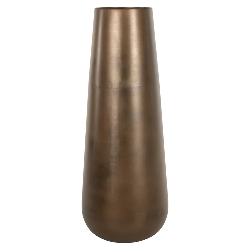 Vase Kenza XXL, 142 cm, Aluminium Brass Antique, Richmond