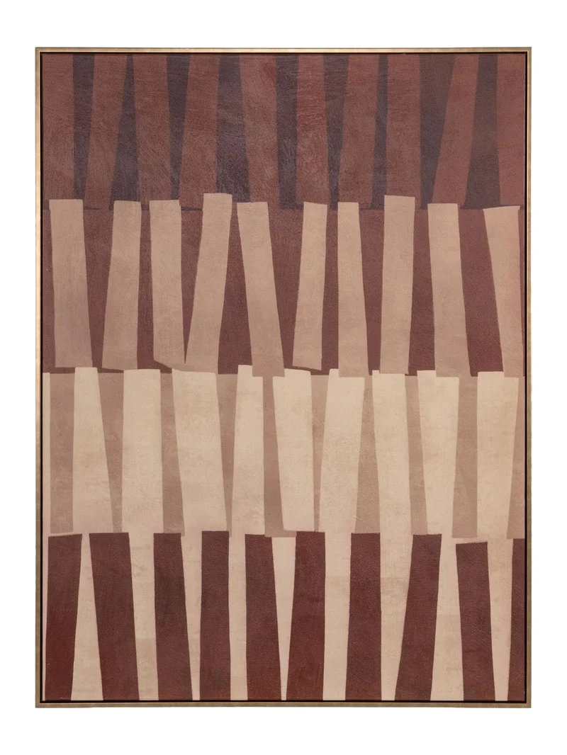 Richmond Wandkunst Voga Braun – elegante Wanddekoration 90x120 cm