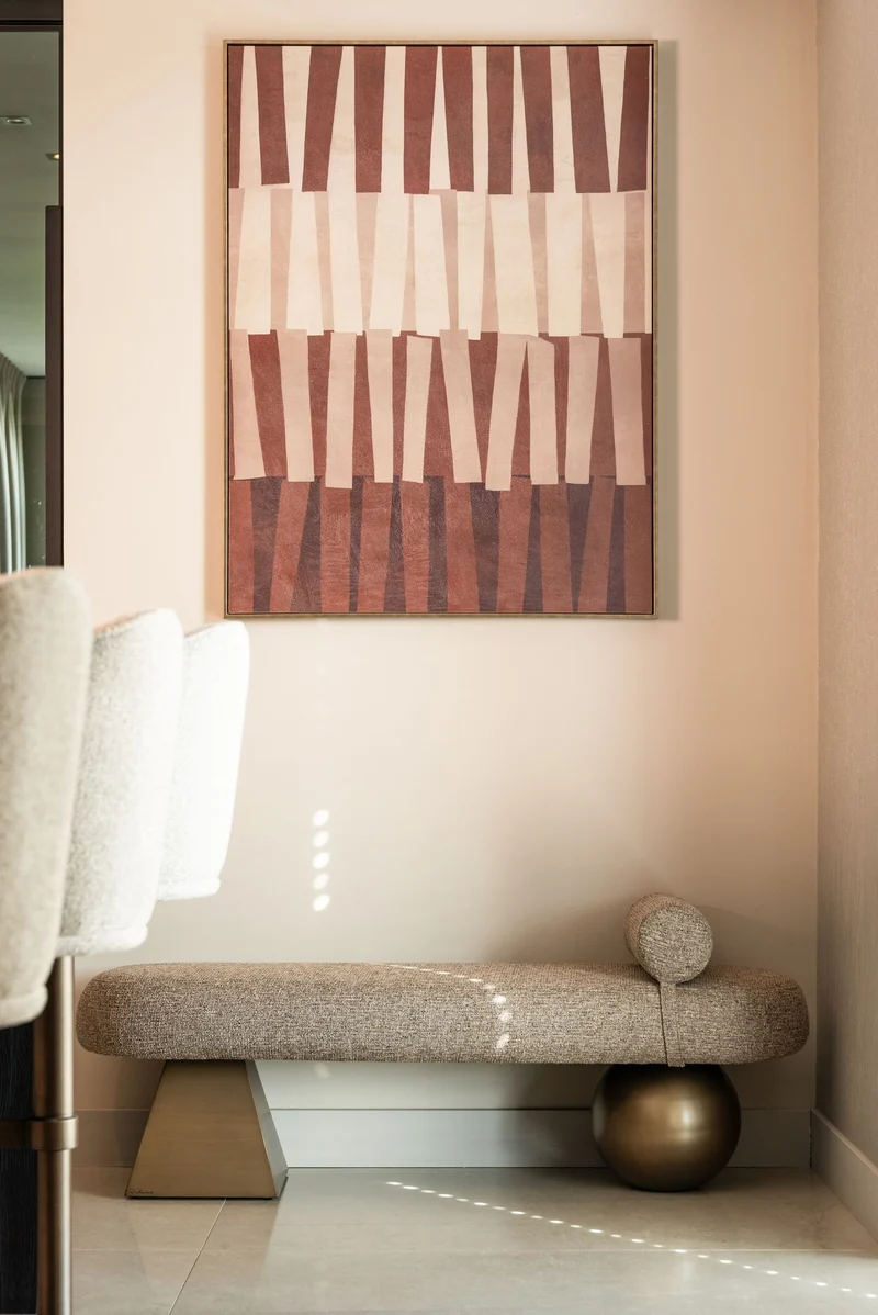 Richmond Wandkunst Voga Braun – elegante Wanddekoration 90x120 cm