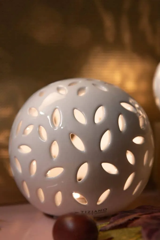 Lichtkugel Villari LED creme-weiß neue Größen