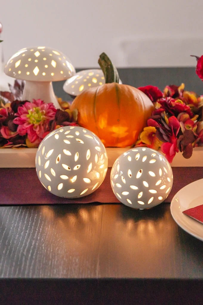 Lichtkugel Villari LED weiß-creme