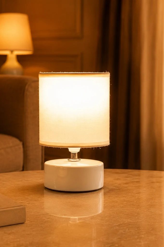 Deko Lampe Minera creme/creme