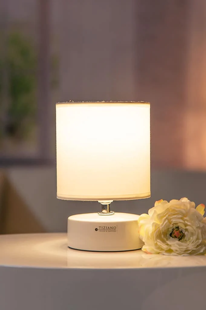 Deko Lampe Minera creme/creme