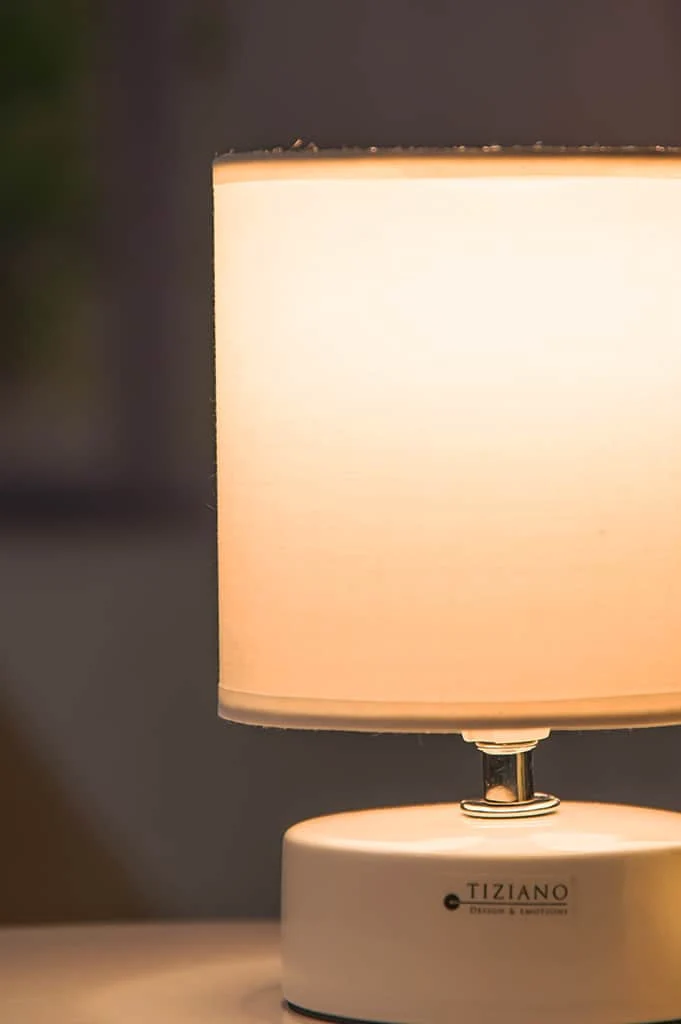Deko Lampe Minera creme/creme