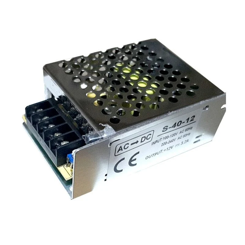 LED Netzteil 12V 40W 3.2A Aluminium Transformator IP20 ~1088